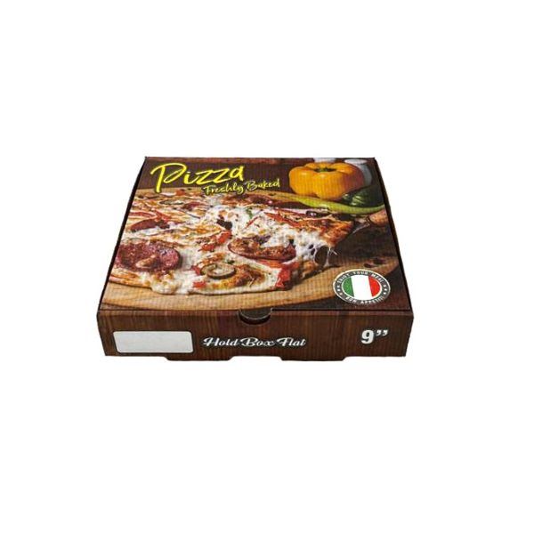 9 9" Freshly Baked corrugated pizza box (100)