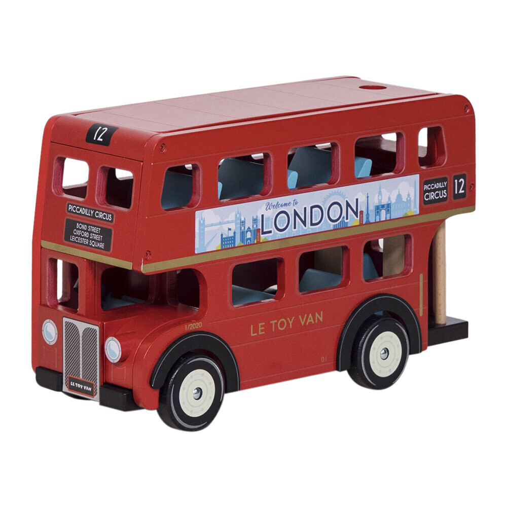 London bus with driver
