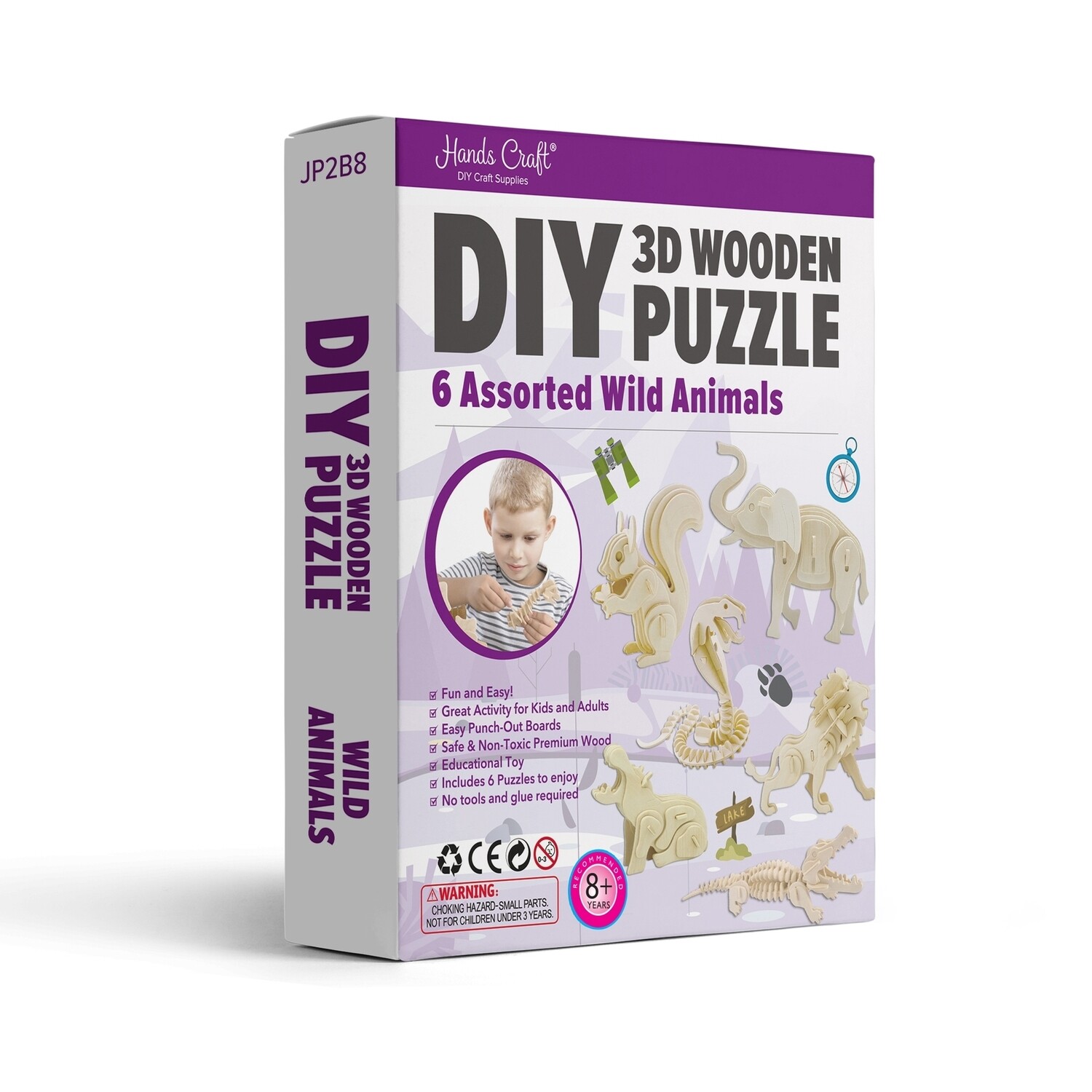 DIY Wild Animals puzzle