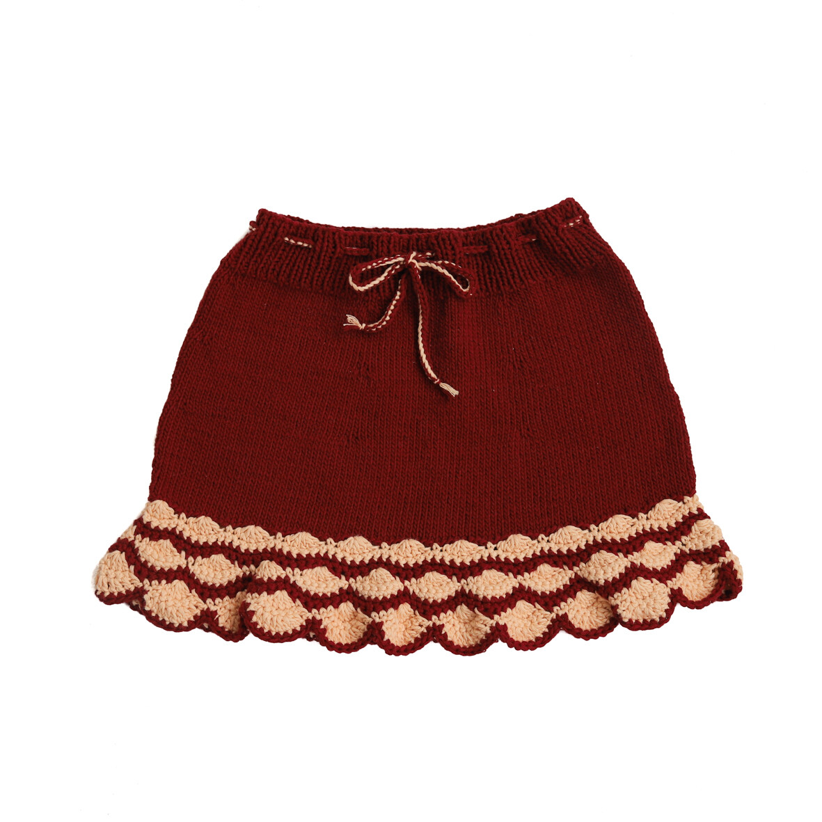 Mila Skirt, Color: Ruby-Peach, Size: 4-6