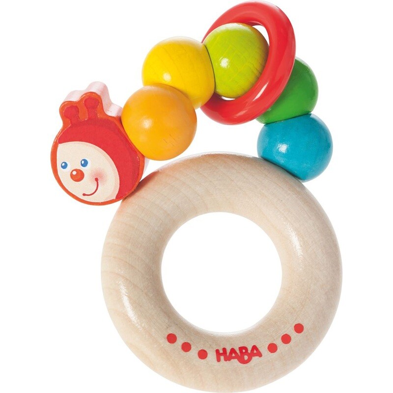 Clutching Toy Rainbow Caterpil