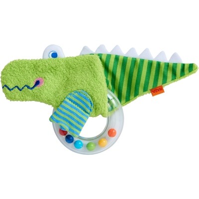 Clutching Toy Crocodile