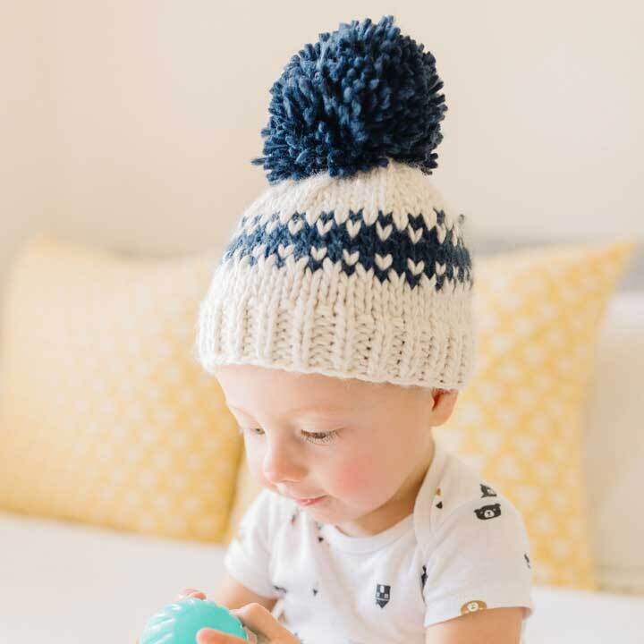 Rebel Natural Knit Beanie Hat