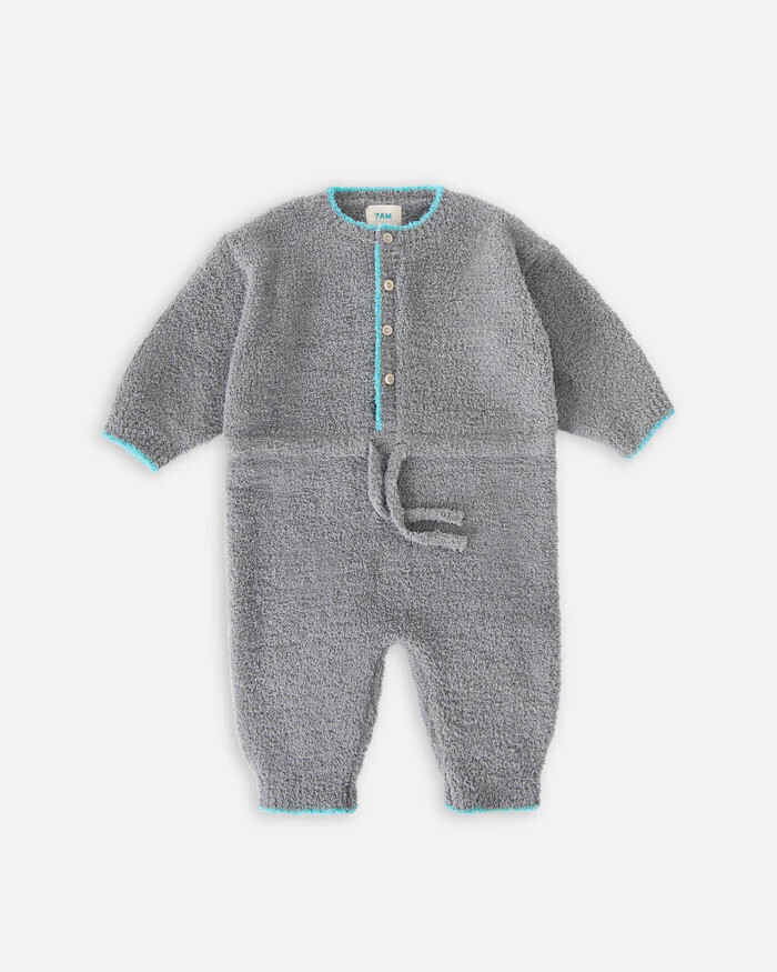 Boxy Long Sleeved Jumpsuit 3-6m