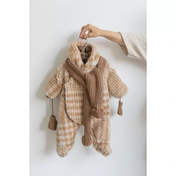 James Faux Fur Jumpsuit |