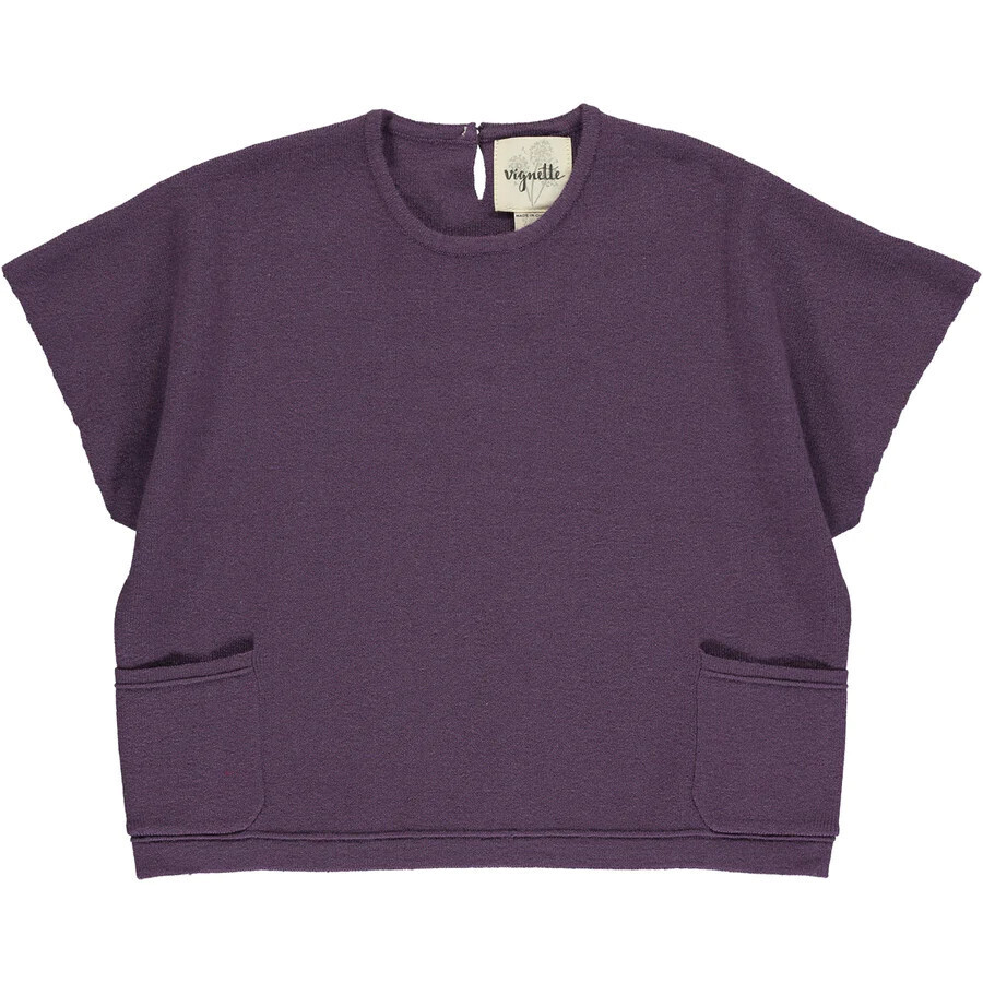 Fiona Sweater, Color: Purple, Size: 2T