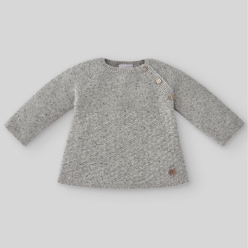 KNIT NEWBORN SWEATER &quot;PLATEA&quot;