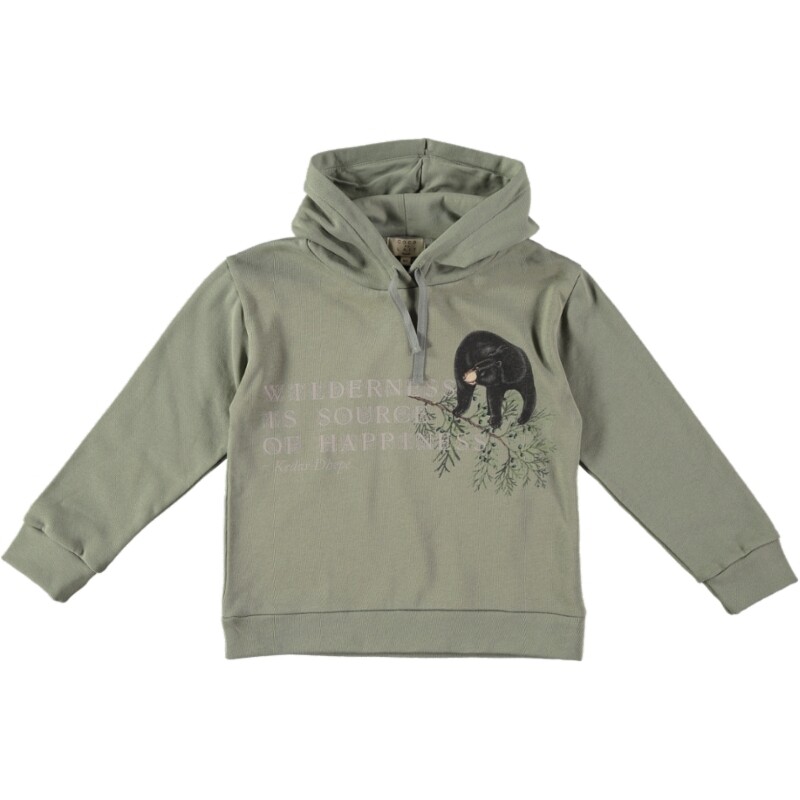 WILDERNESS GRAPHIC PLUSH SWEATSHIRT