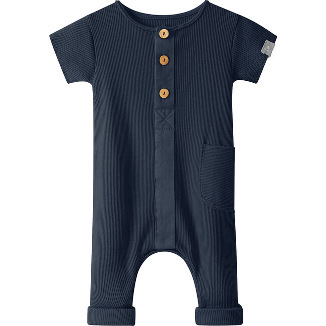 Knit Jumpsuit Navy