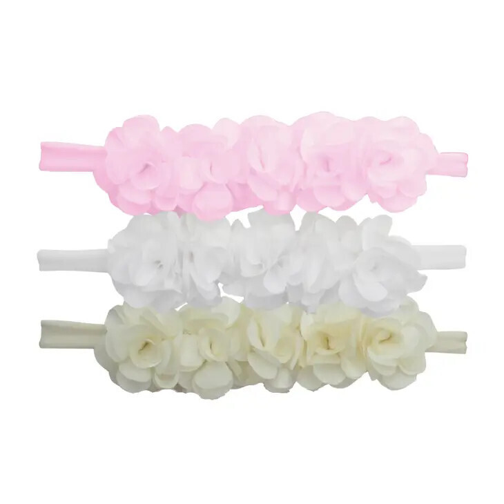 Flower Cream Headband