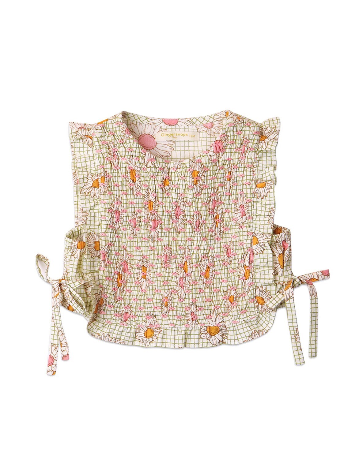 GROWING TOGETHER DAISY BLOUSE W TIES