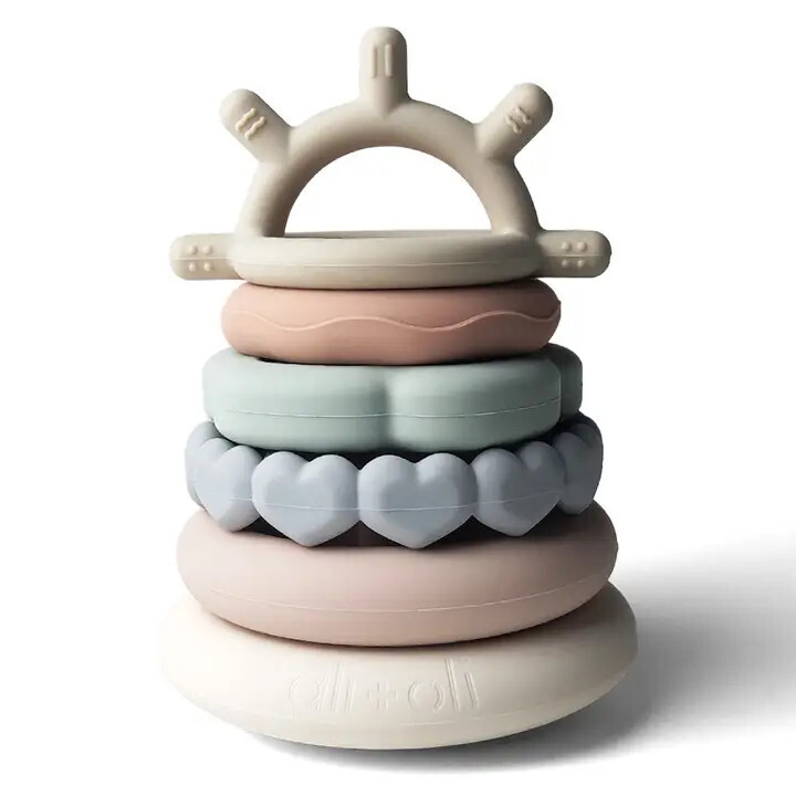 Soft Silicone Stacking Ring