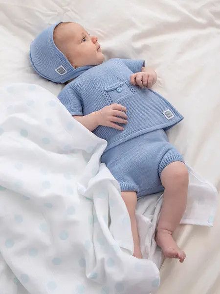 Baby Set Aire Celeste 100% Cotton