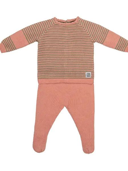 Gus Baby Set Powder Pink 0-1m