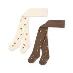 2 PACK  TIGHTS LEMON
