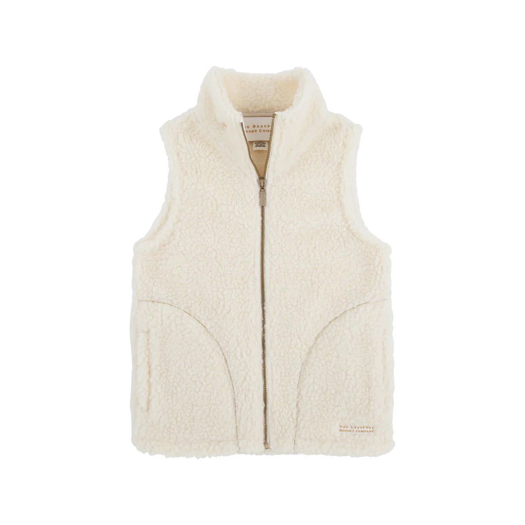 Van Camp Vest - Sherpa Palmetto Pearl/Gold