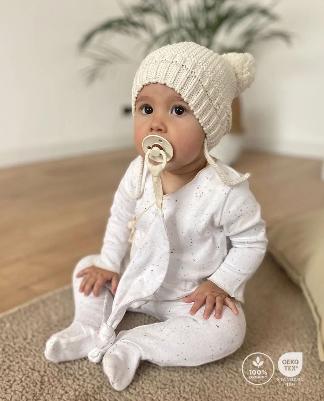 Organic Wrap Top w/P  SET