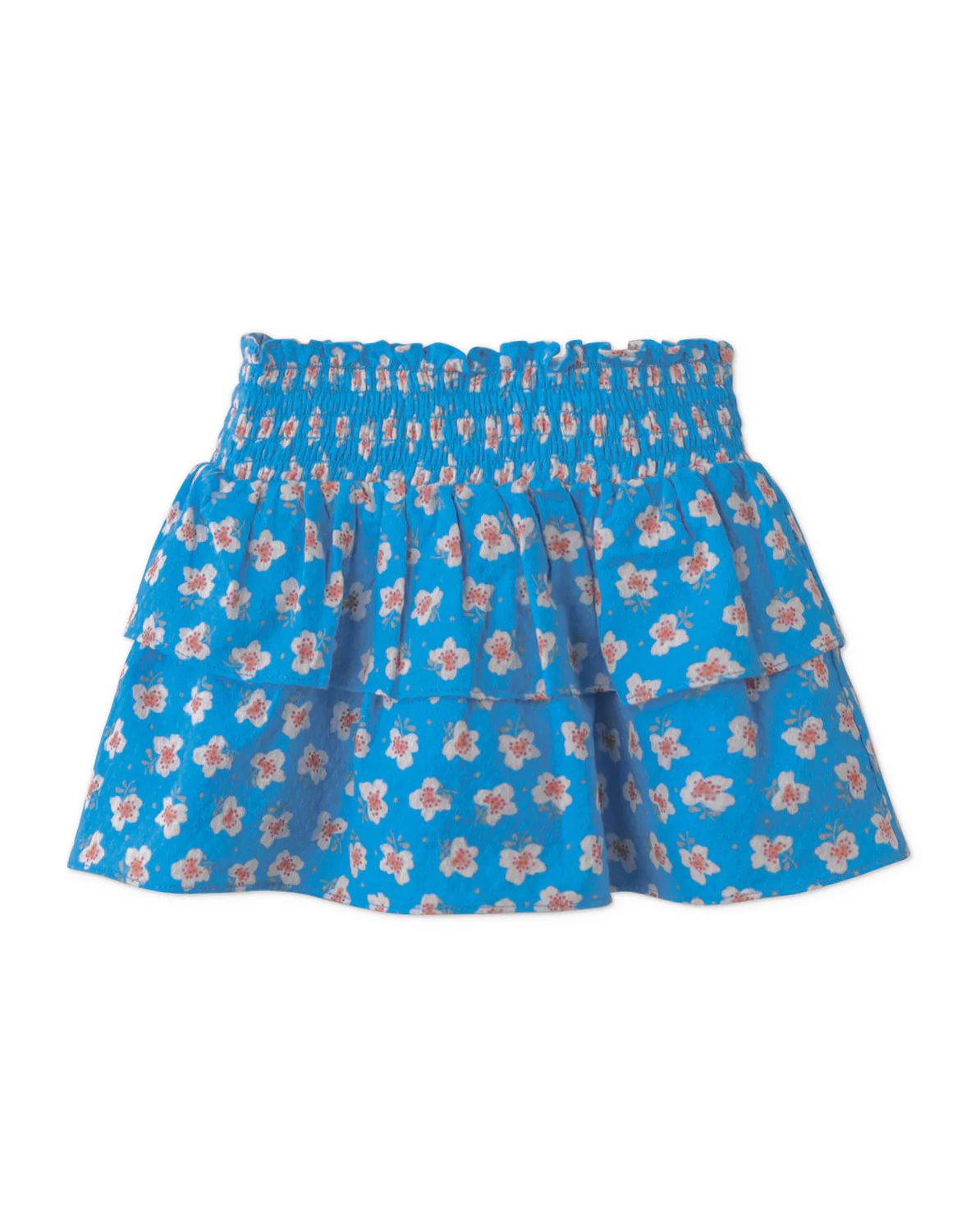  NADINE SMOCKED TIERED SKIRT 
