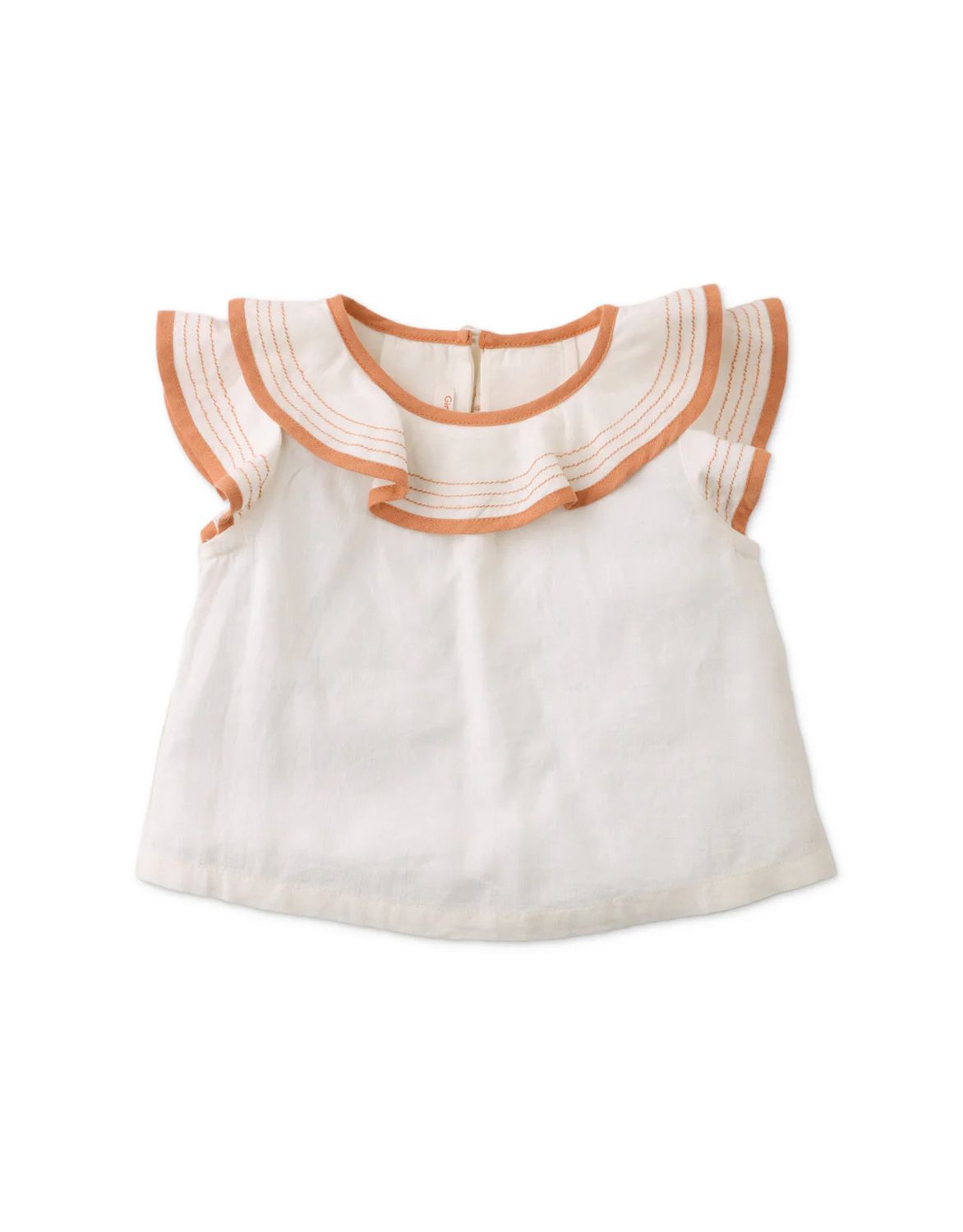  FARAH BLOUSE WITH RUFFLES 