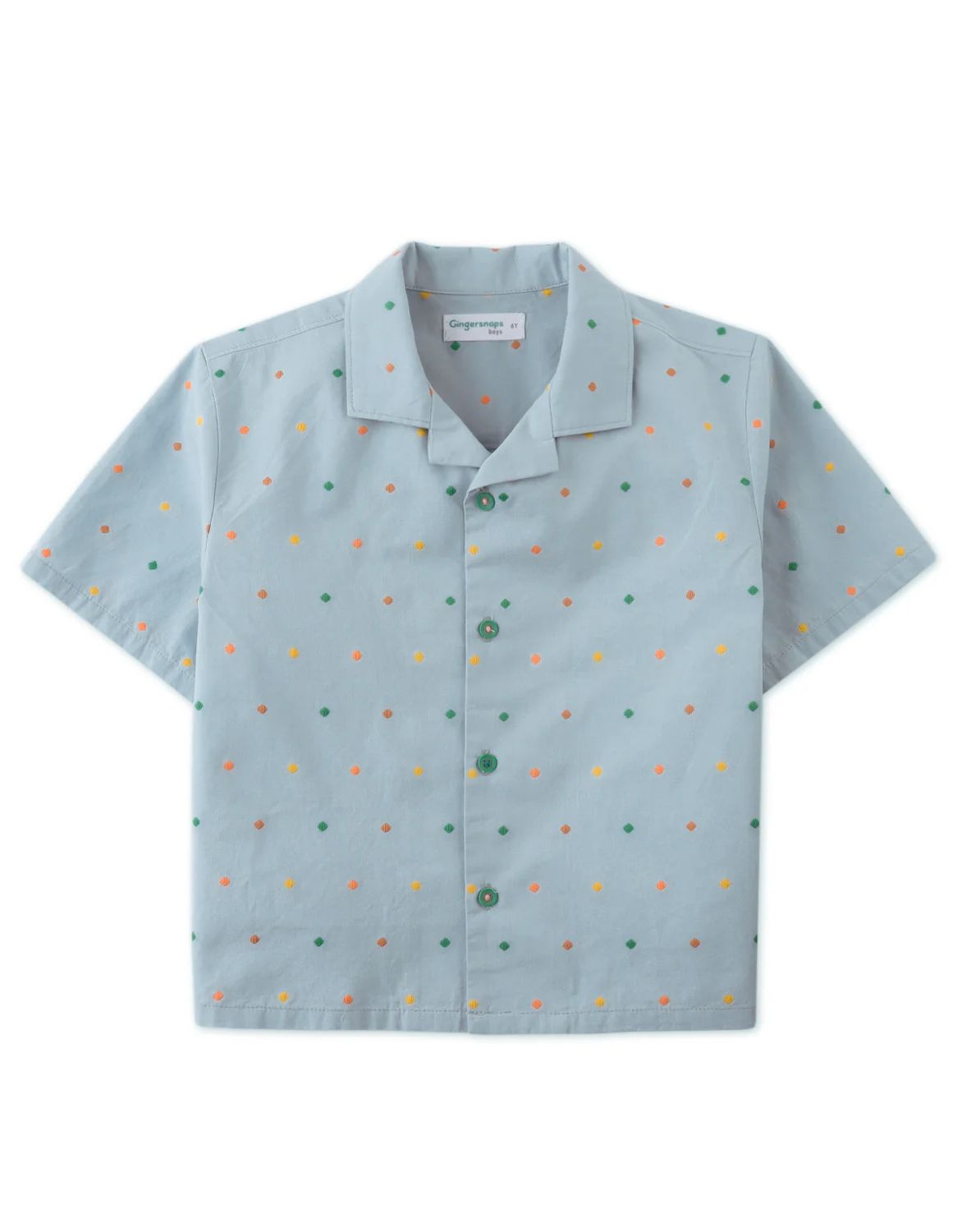Henry  Shirt With Polka Dots