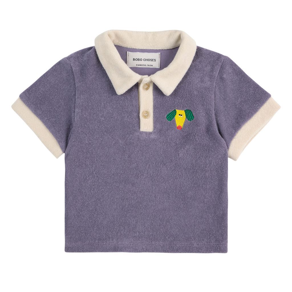Happy Dog terry cloth polo