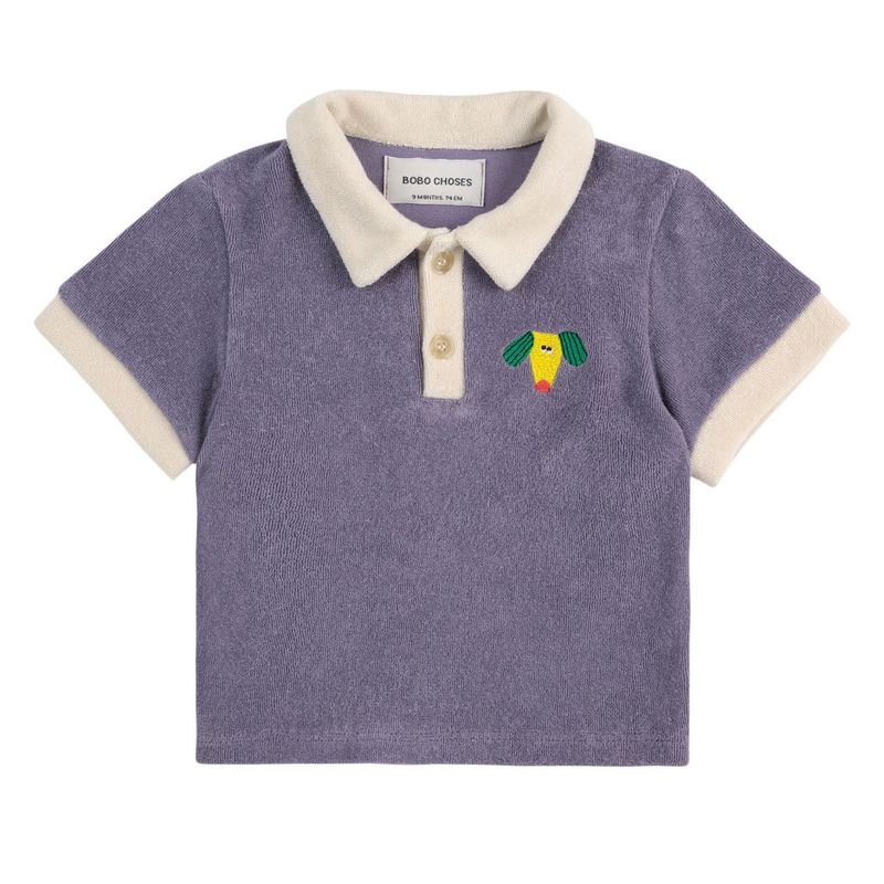 Happy Dog terry cloth polo