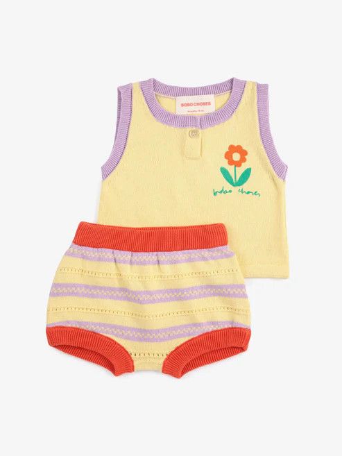Flower knitted   SET