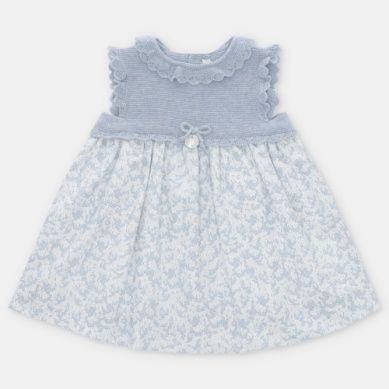 Ocean knit -Combo Dress