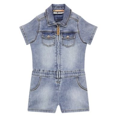  GIRLS DENIM JUMPSUIT*25
