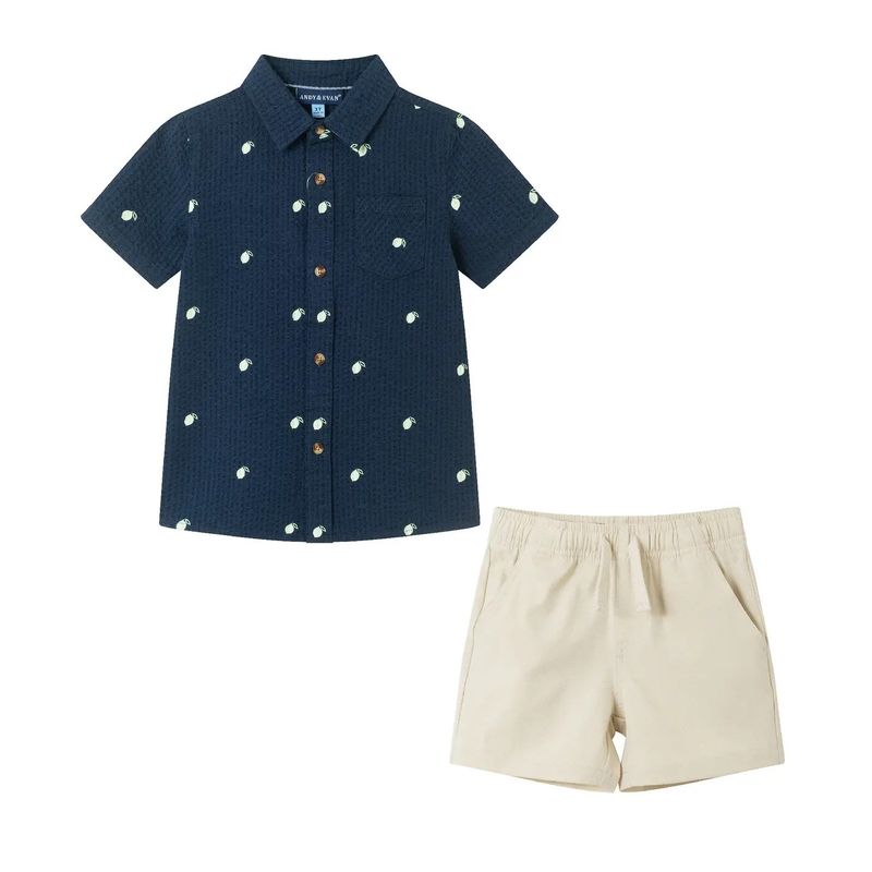 Seersucker Short/ Buttondown SET