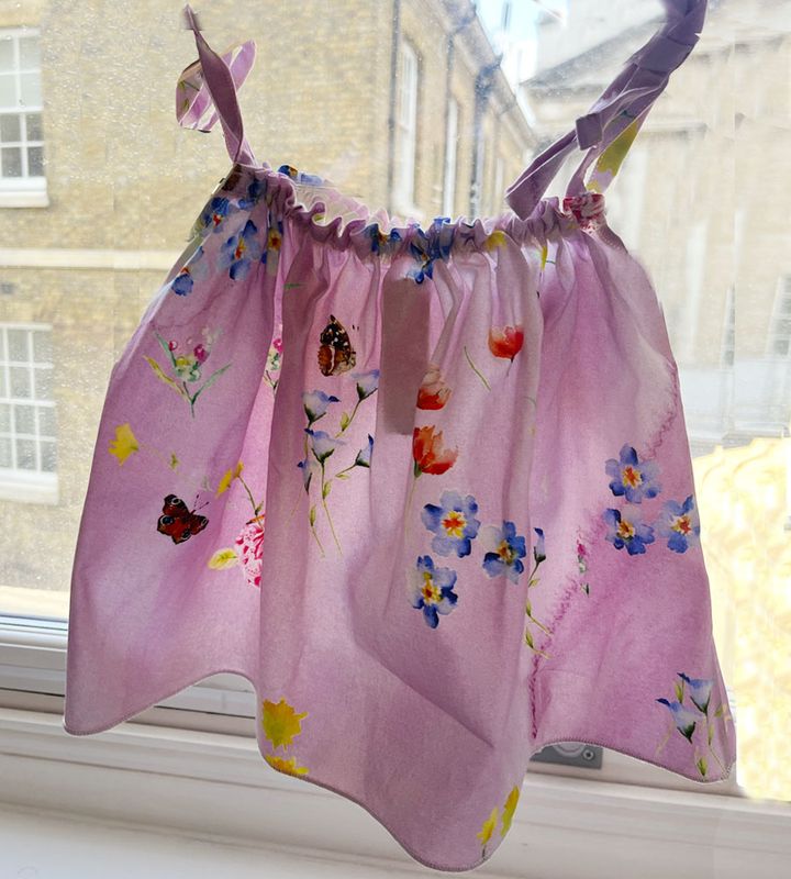 Lilac Garden Top  Sz 9-10