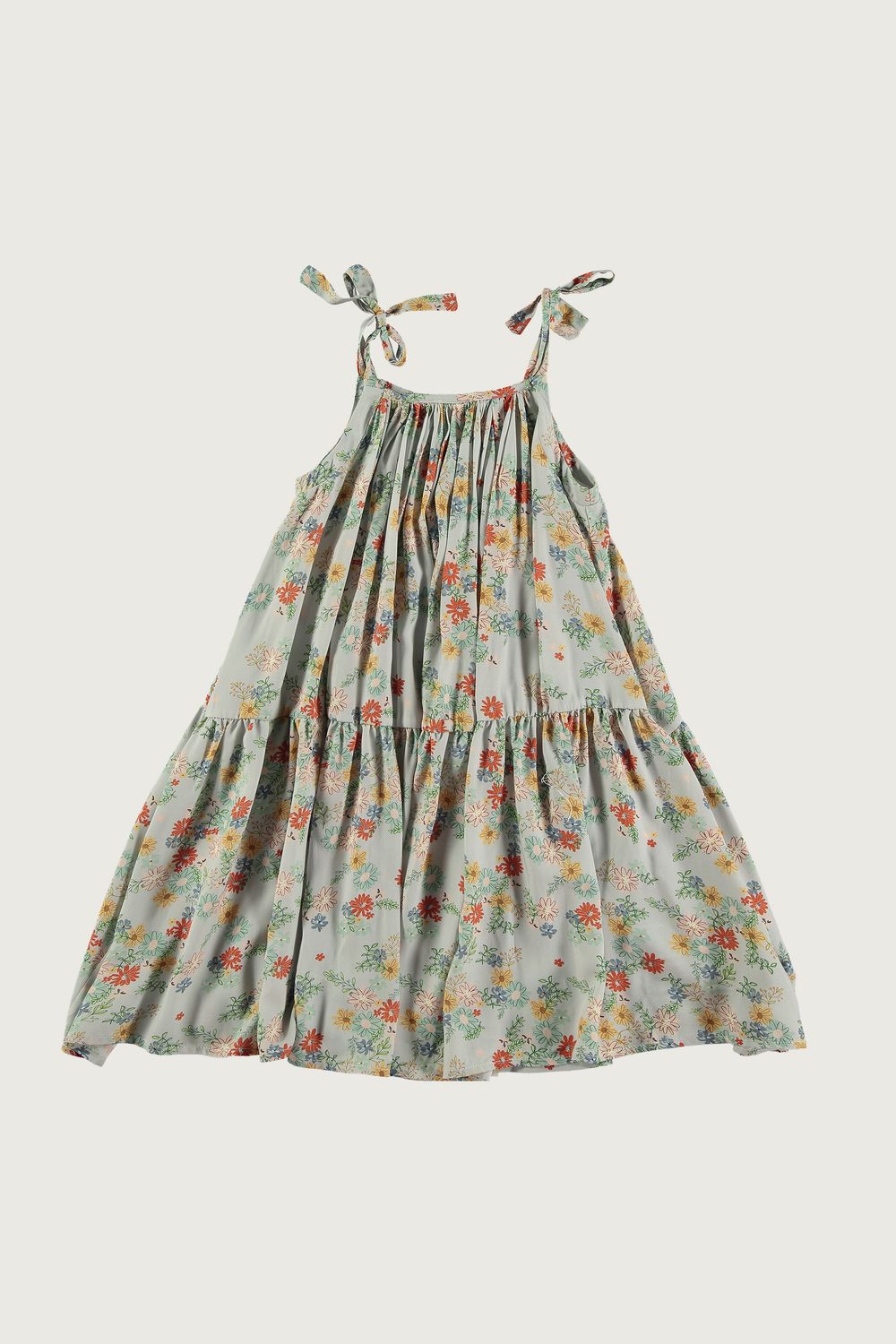 FLORAL CLOUDS DRESS