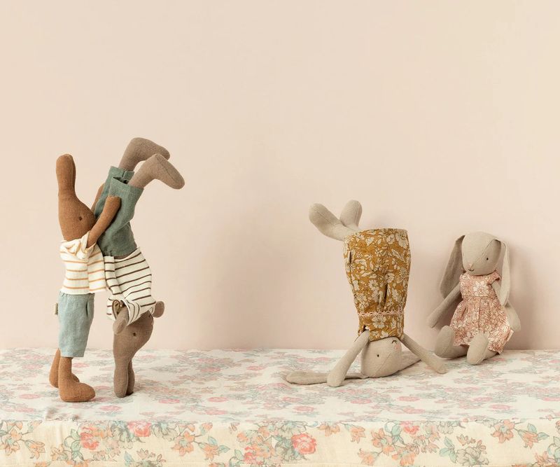 Bunny size 2 -Flower dress