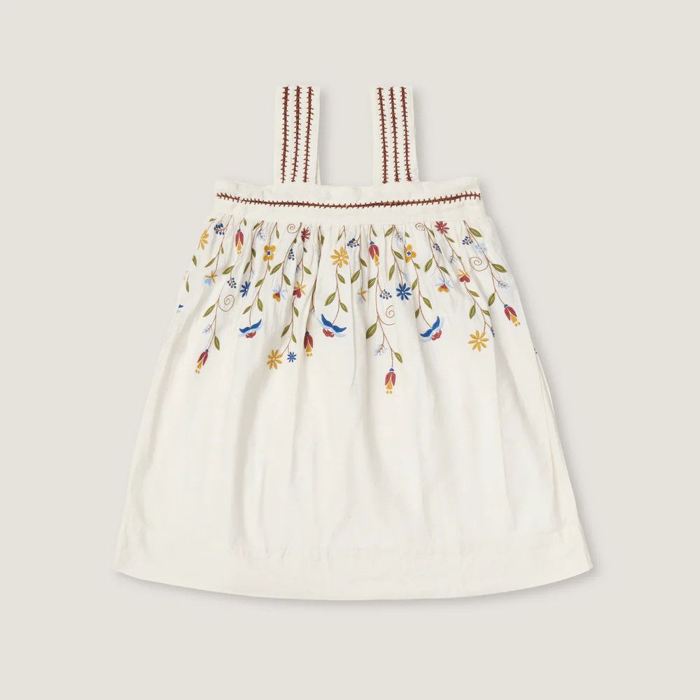 Siena Dress in Opaline Silk