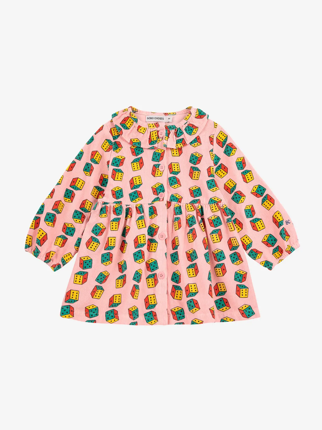 Dices All over Corduroy dress