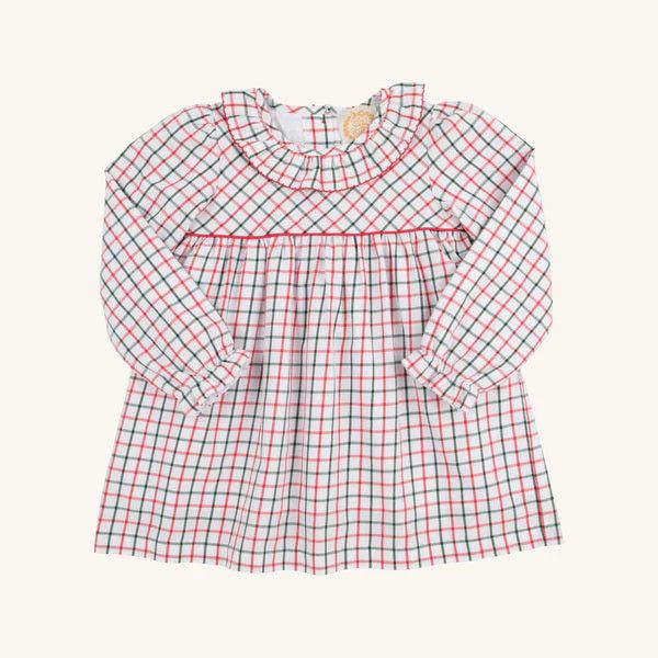 Long Sleeve Ramona Ruffle-Holiday