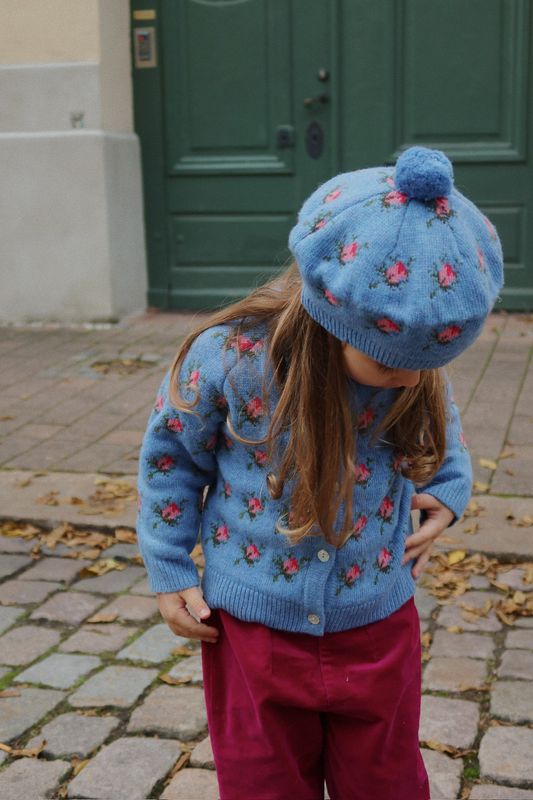 BELOU KNIT BERET 2-4y