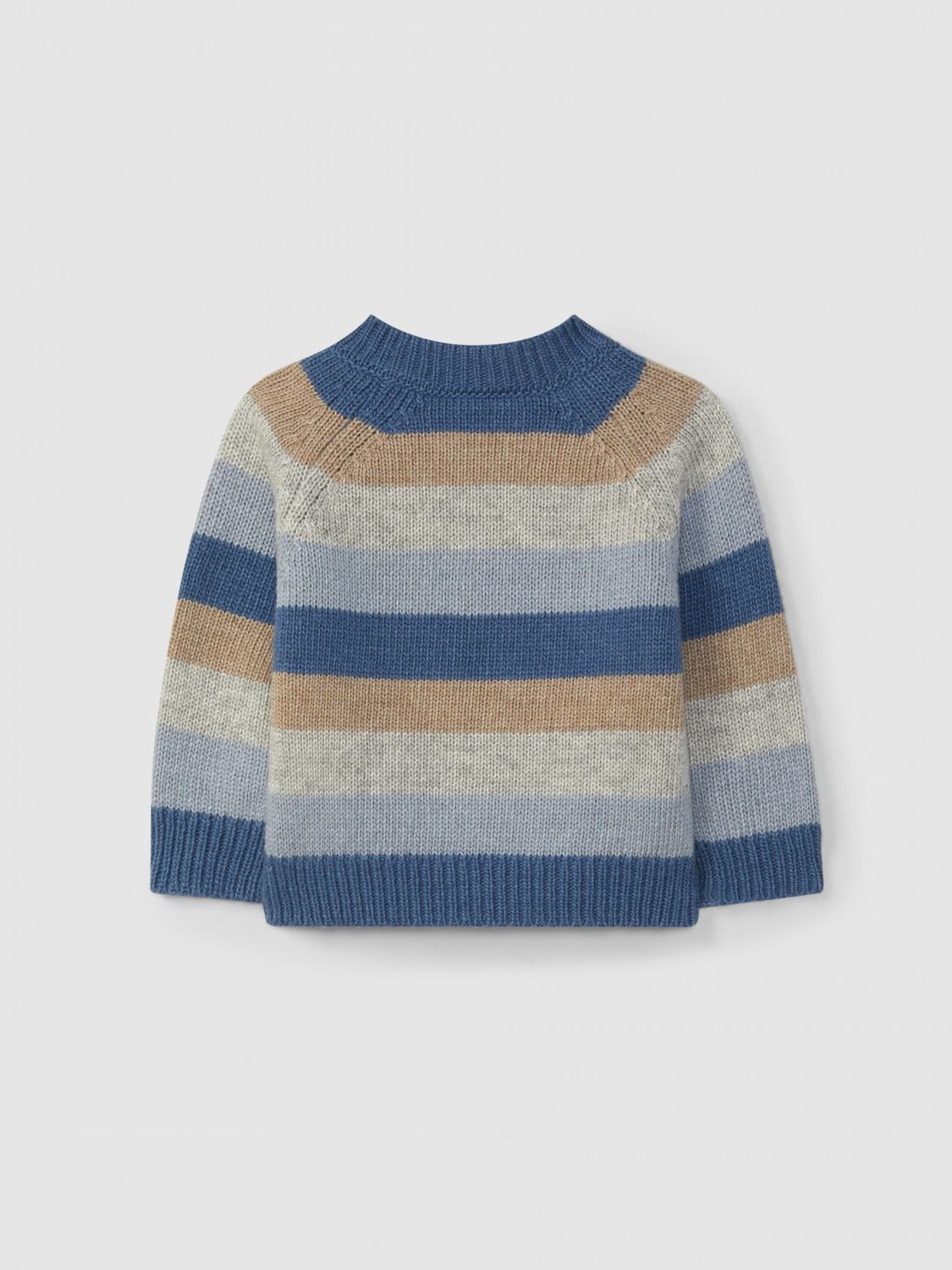 Knitted Stripe Sweater-TOD