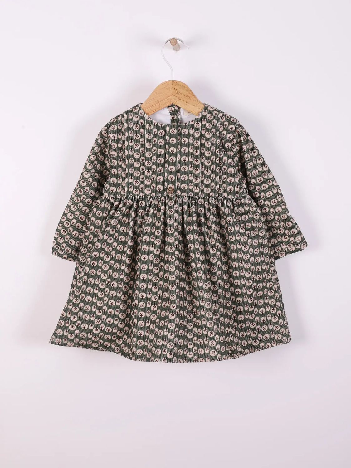 Floral Bombazine Dress