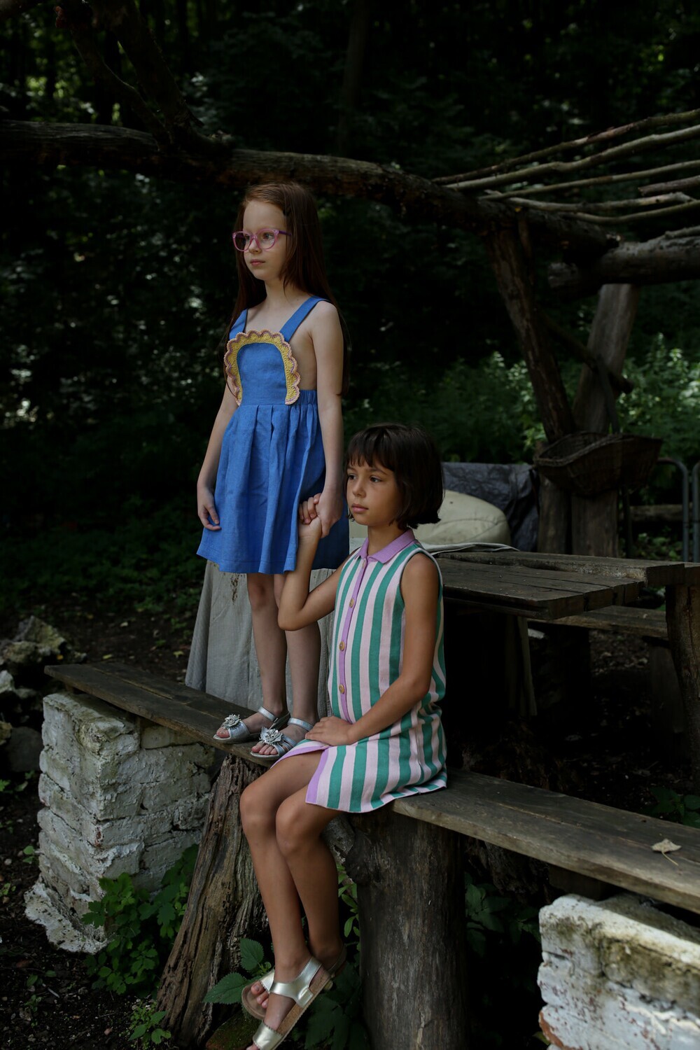 Scarlet Stripe Dress