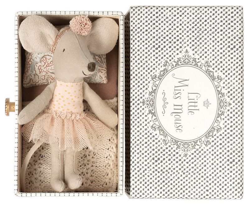 Dance mouse in daybed, Little Sis  teal