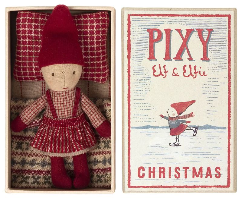 Pixy Elfie in matchbox