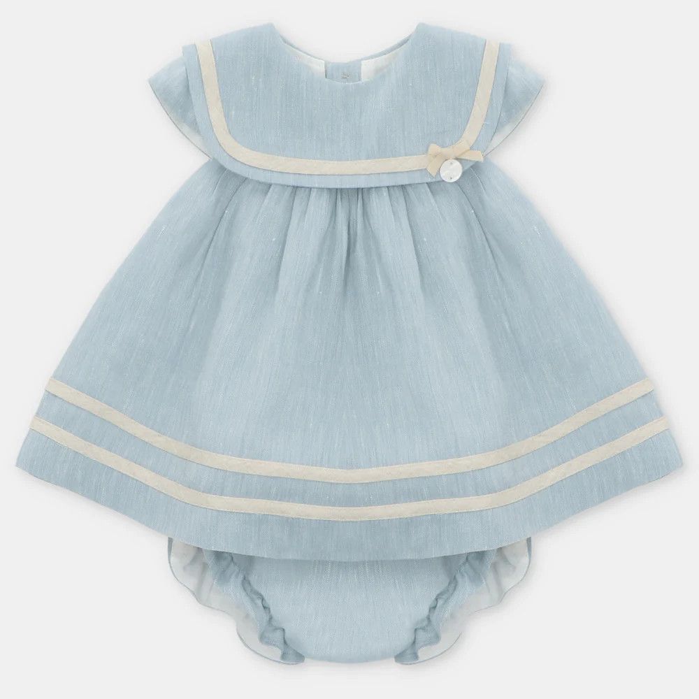 Girl's Set Dress &amp; Bloomer Capri