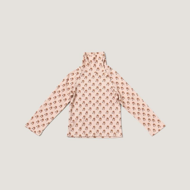 Snap Turtleneck Top+Floral Sz 3yr &amp;4yr