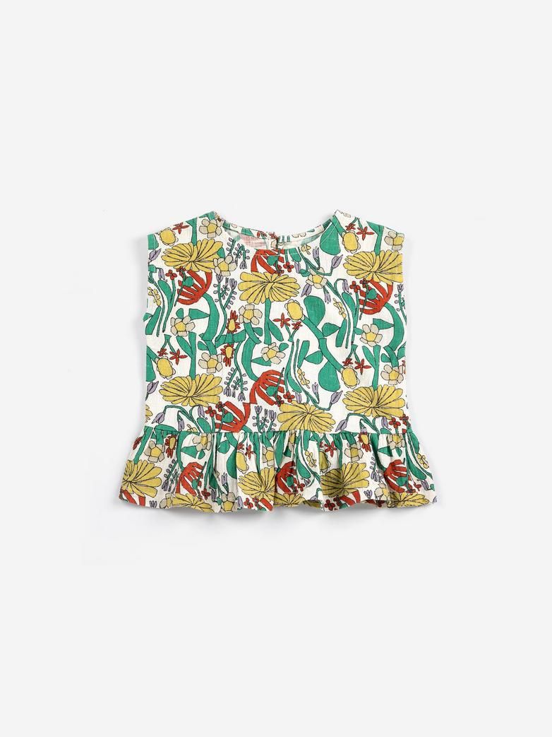  Herbalist all over woven blouse