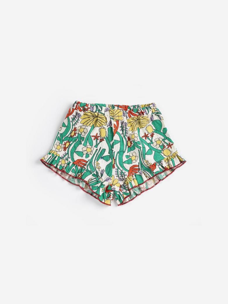 Herbalist all over ruffled shorts 12 M OR 18M
