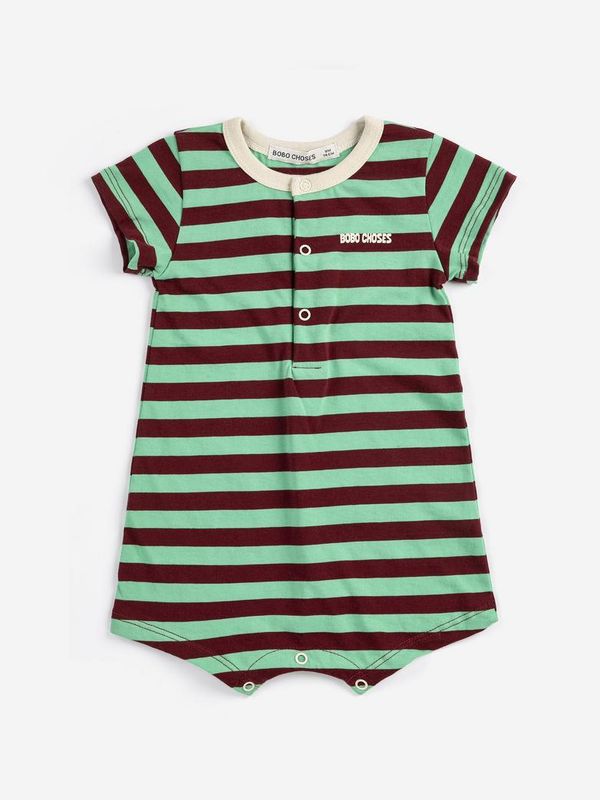 Bobo Choses Striped playsuit