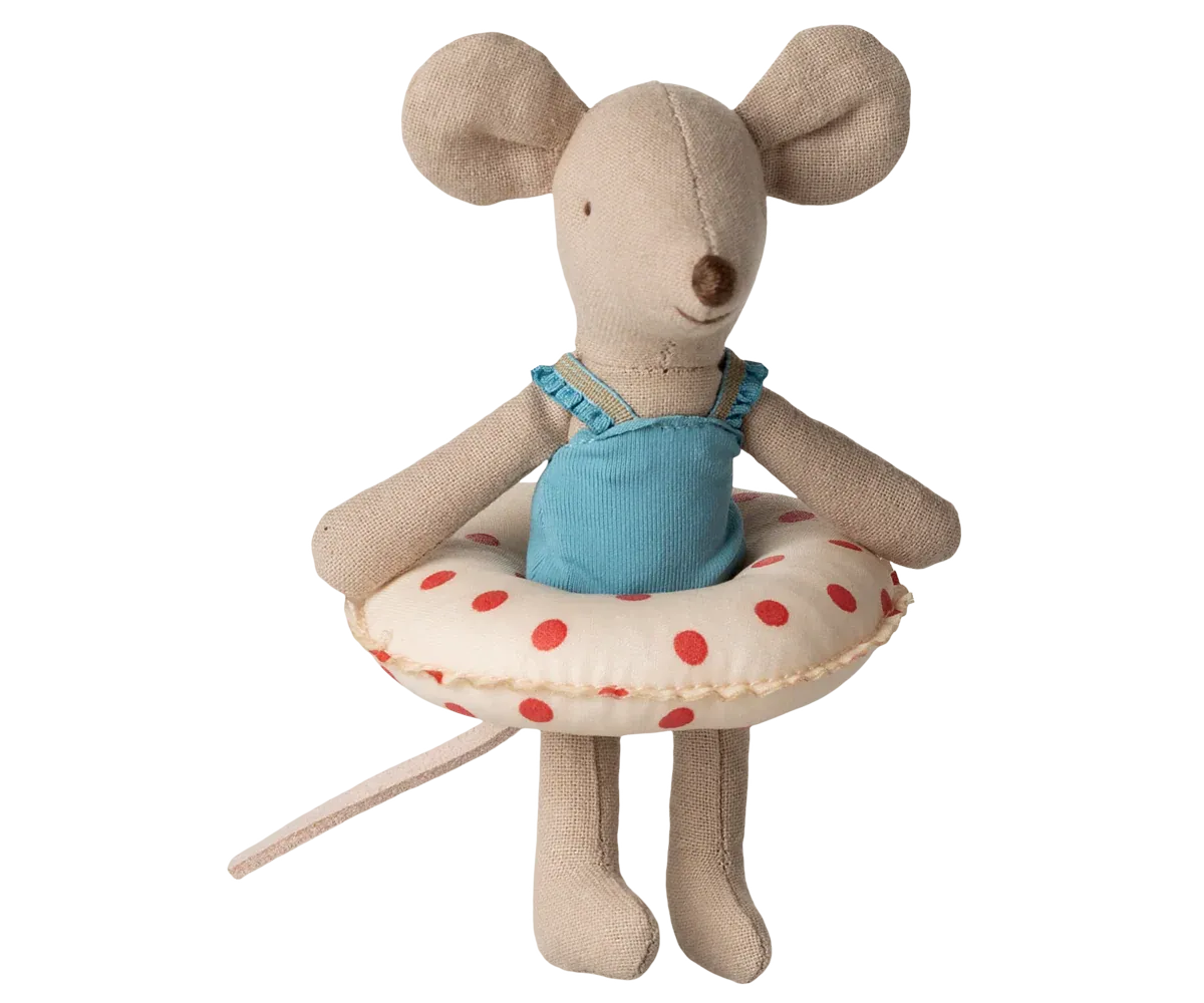 Beach Mouse with float Lil Sis