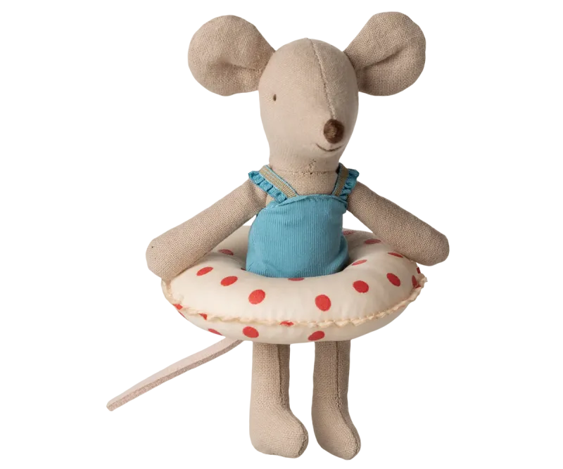 Beach Mouse with float Lil Sis