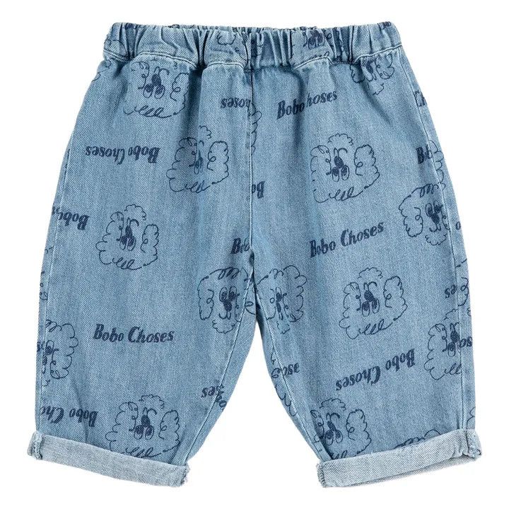 Pickles The Dog all over denim pants